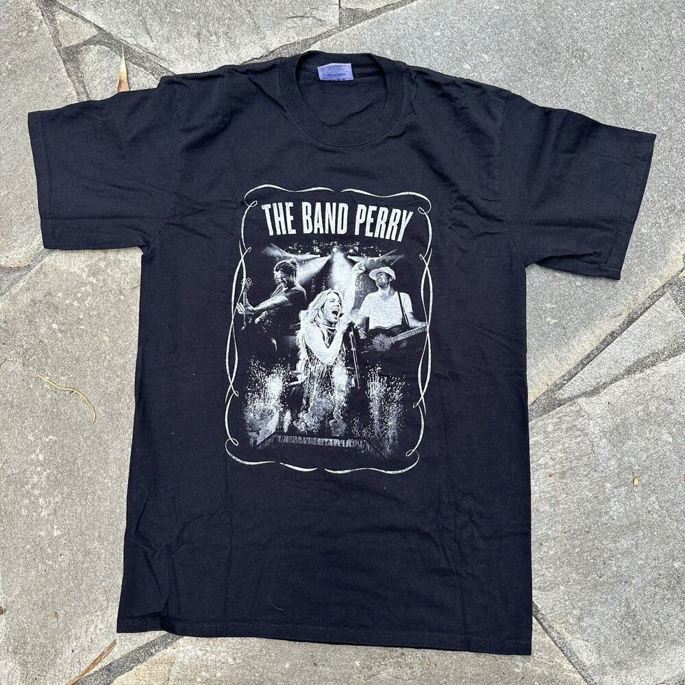 The Band Perry Shirt Medium Black Houston Livestock Show Rodeo Country Music